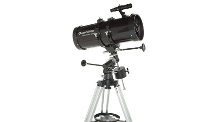 Телескоп Celestron PowerSeeker 127 EQ (рефлектор Ньютона, 127мм, F=1000мм, 1:7.9) на экваториальной монтировке