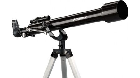 Телескоп Celestron PowerSeeker 60 AZ (рефрактор, 60мм, F=700мм, 1:12) на азимутальной монтировке