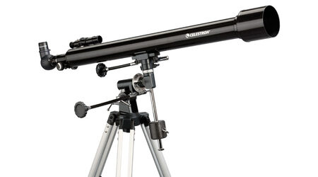 Телескоп Celestron PowerSeeker 60 EQ (рефрактор, 60мм, F=900мм, 1:11.7) на экваториальной монтировке