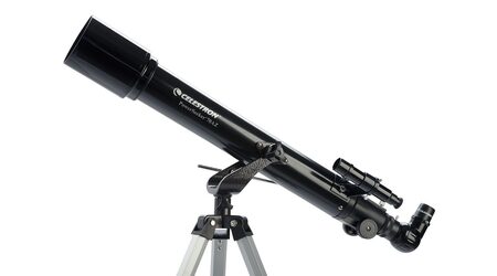 Телескоп Celestron PowerSeeker 70 AZ (рефрактор, 70мм, F=700мм, 1:10) на азимутальной монтировке