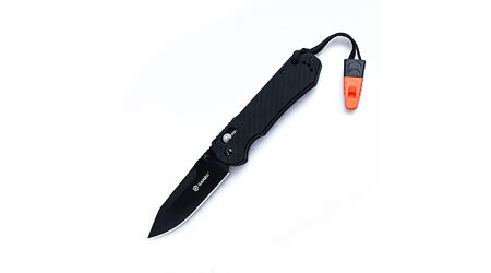 Нож Ganzo G7453-WS (черный, зеленый, оранжевый) черный